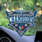 Toronto Blue Jays 2025 Custom shape 2-sided Acrylic Car Ornament – NGHIAVT6133