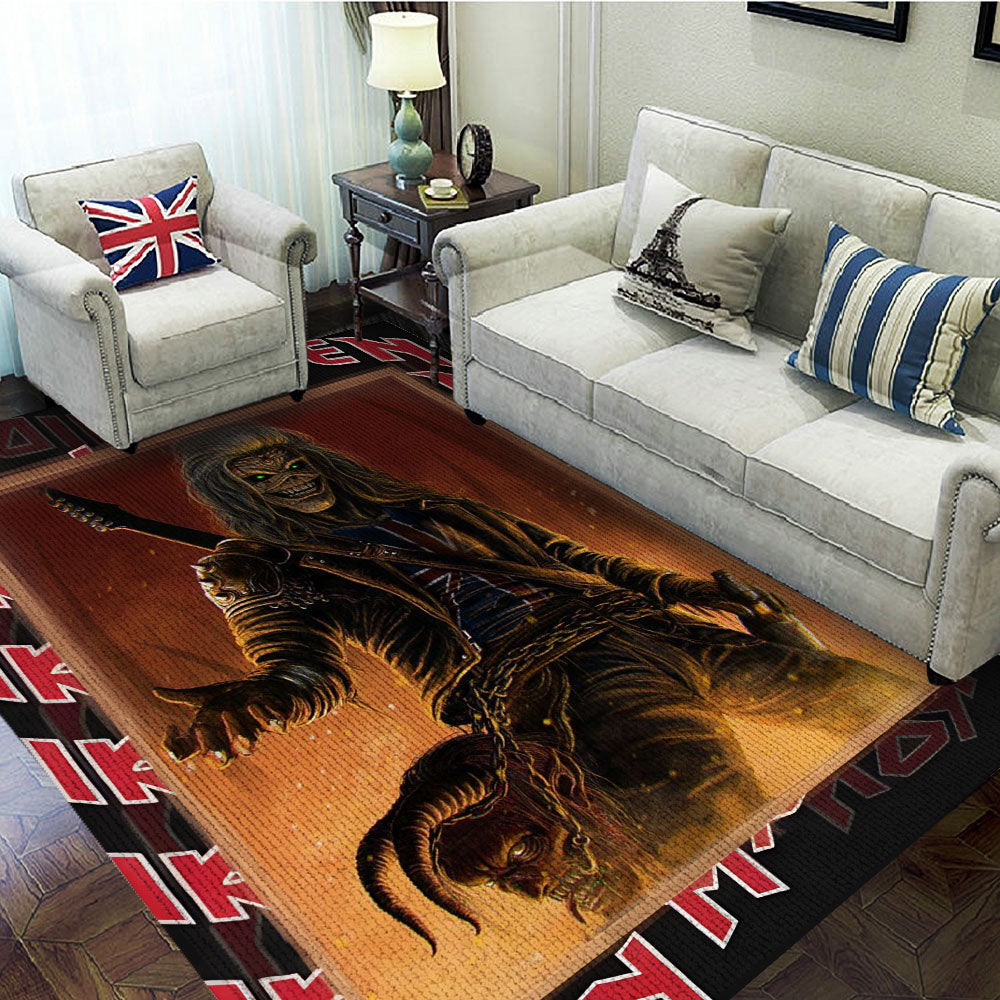 Iron Maiden Rectangular Rug – NGHIAVT6168