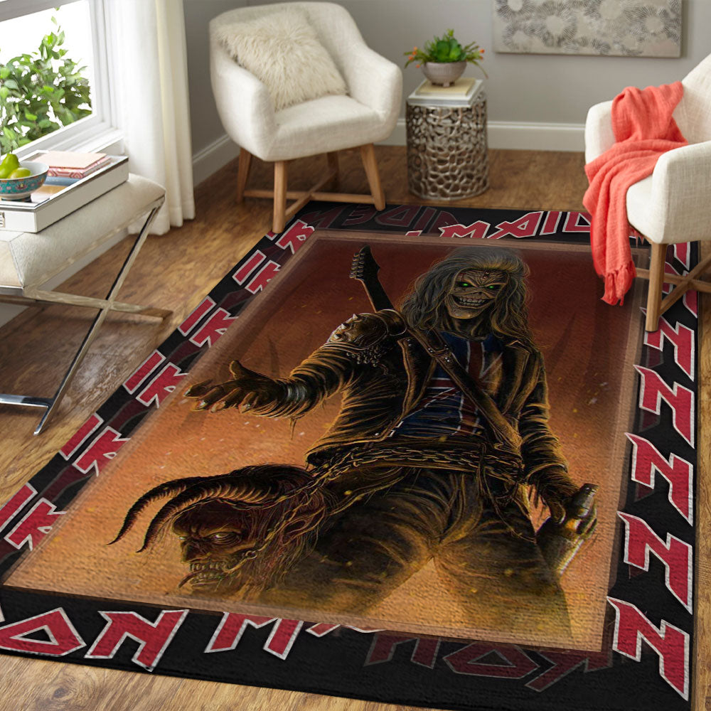 Iron Maiden Rectangular Rug – NGHIAVT6168