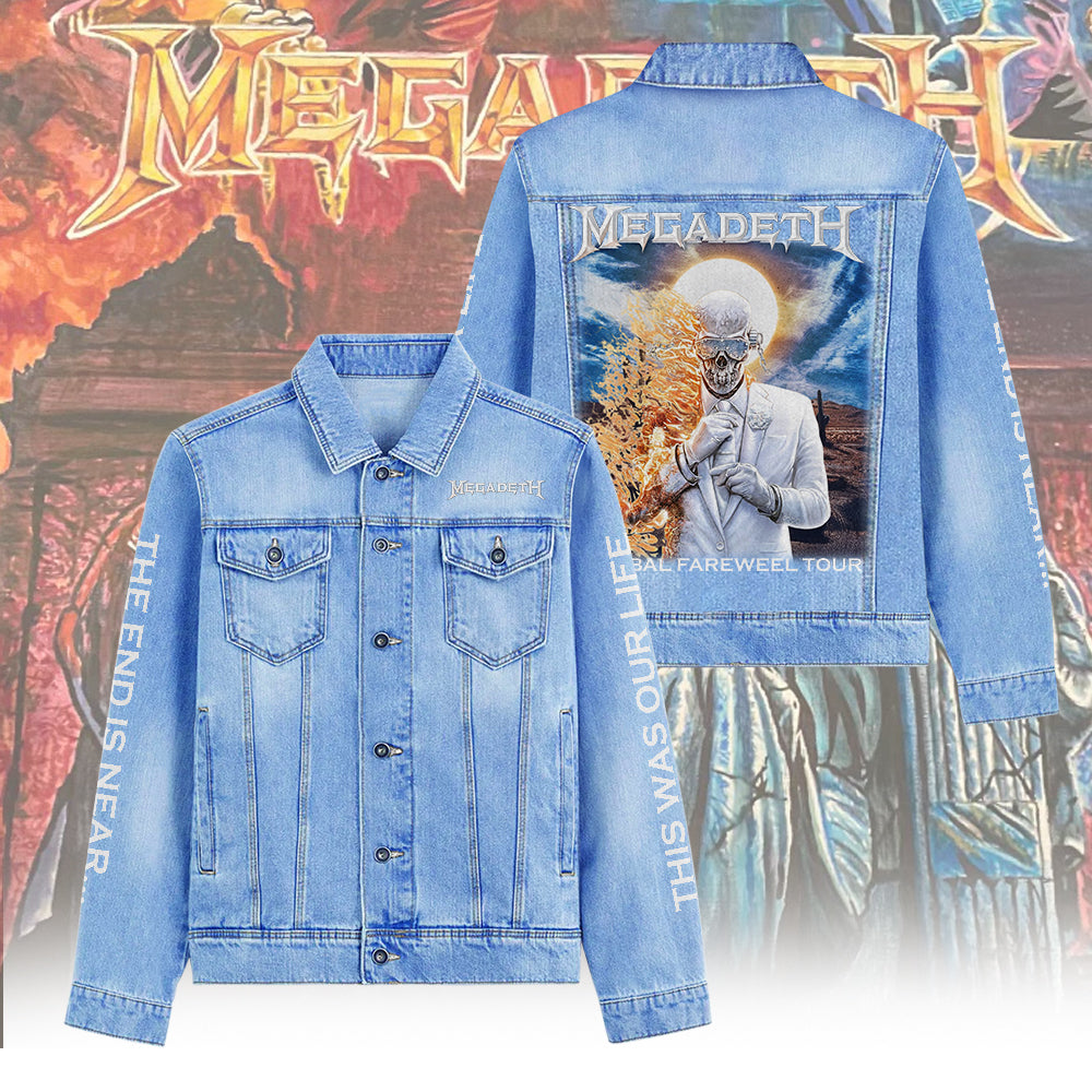 Megadeth 2D Denim Jacket – NGHIAVT6183