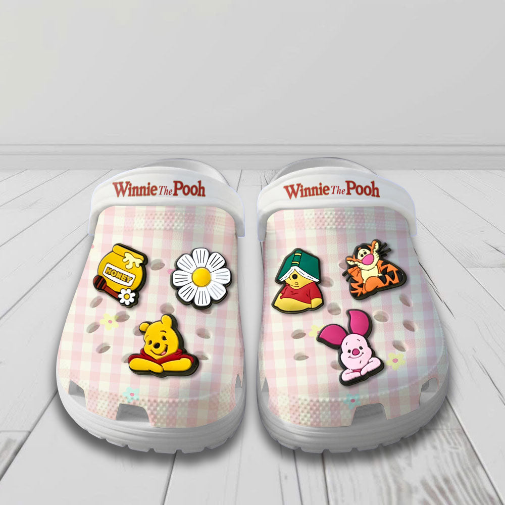 Winnie-the-Pooh 100th Anniversary Custom Clogs – NGHIAVT9207