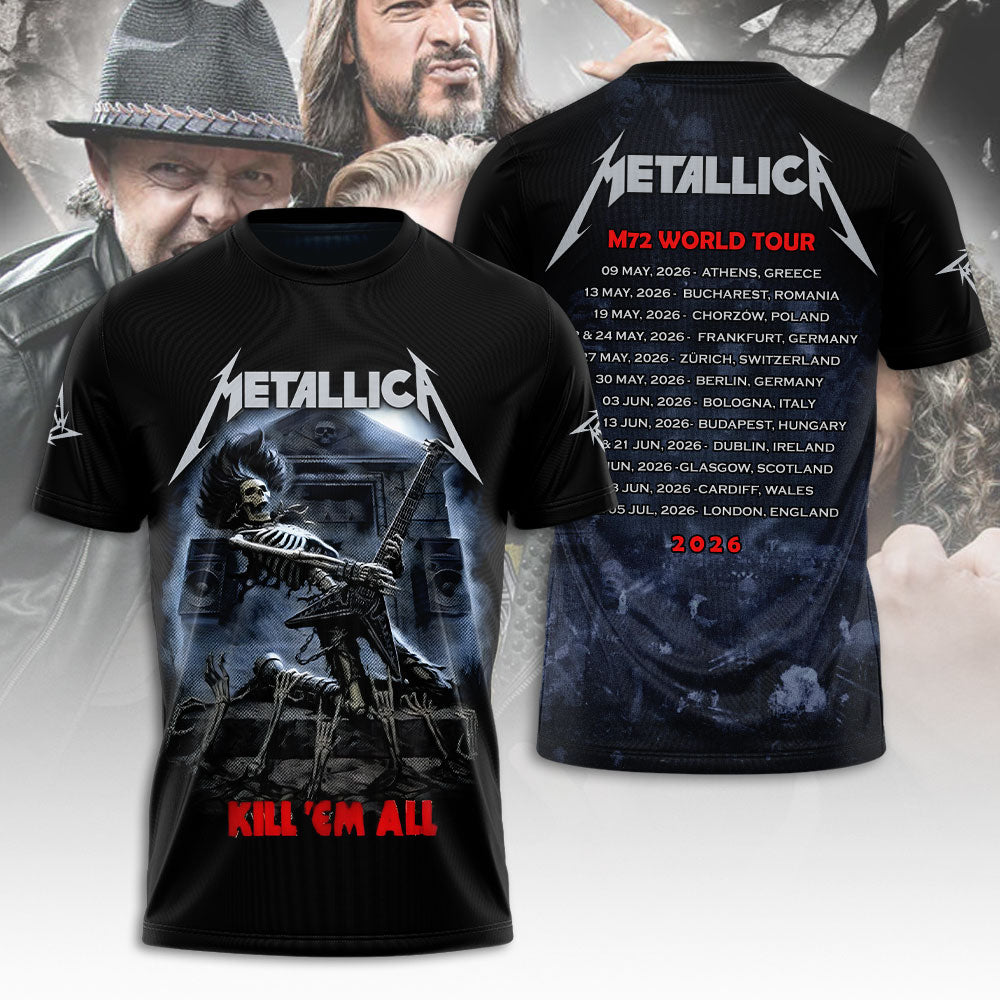 Metallica 3D Apparel – NGHIAVT9210