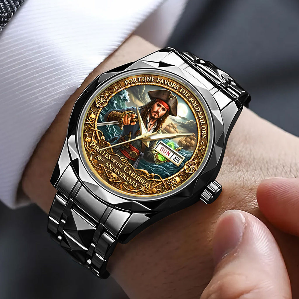 Pirates of the Caribbean: Dead Man's Chest 20th Anniversary Alloy Luxury Quartz Watch – NGHIAVT9290