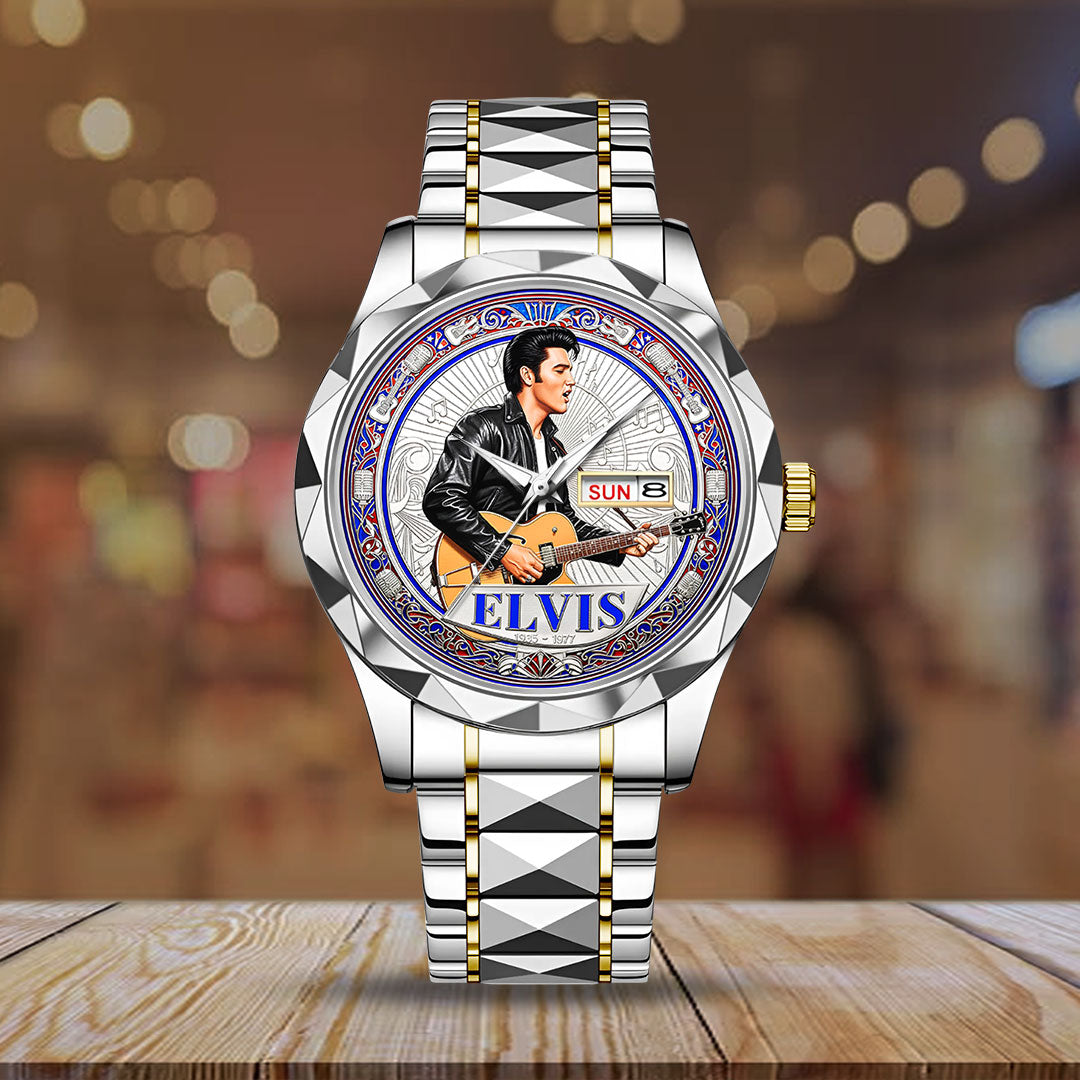 Elvis Presley Alloy Luxury Quartz Watch – NGHIAVT9299