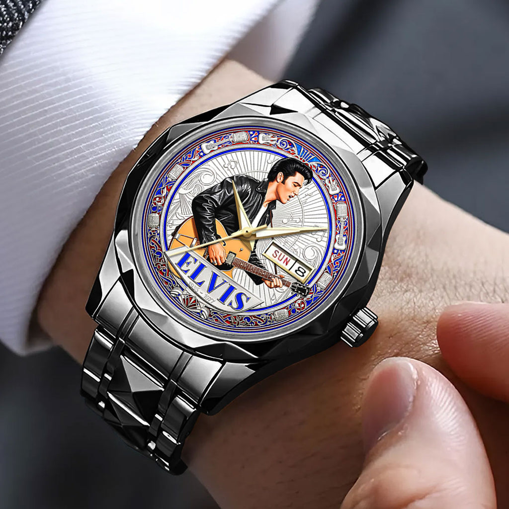 Elvis Presley Alloy Luxury Quartz Watch – NGHIAVT9299