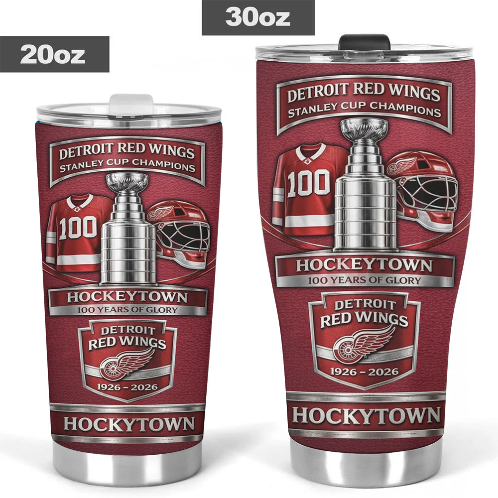 Detroit Red Wings 100th Anniversary Tumbler Cup – NGHIAVT9303