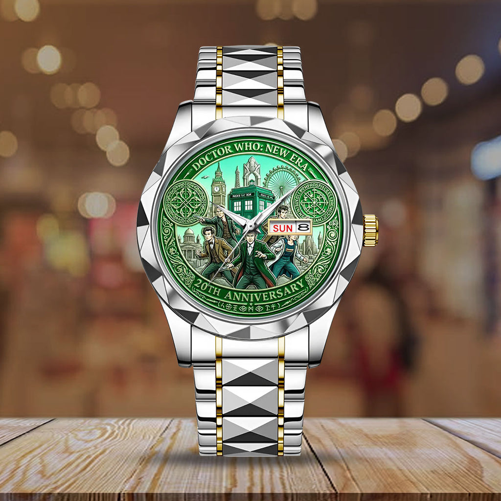Doctor Who: New Era 20th Anniversary Alloy Luxury Quartz Watch – NGHIAVT9308