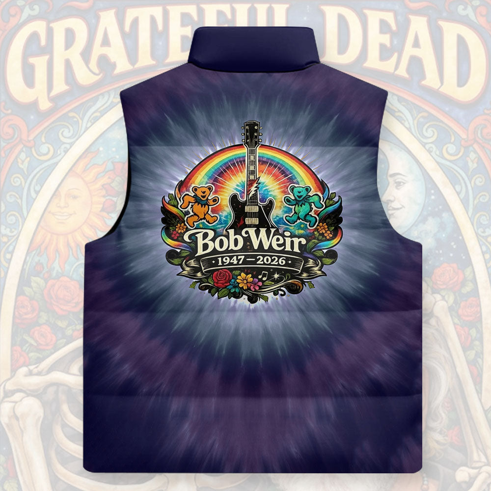 Grateful Dead x Bob Weir 3D Sleeveless Down Jacket – NGHIAVT9451