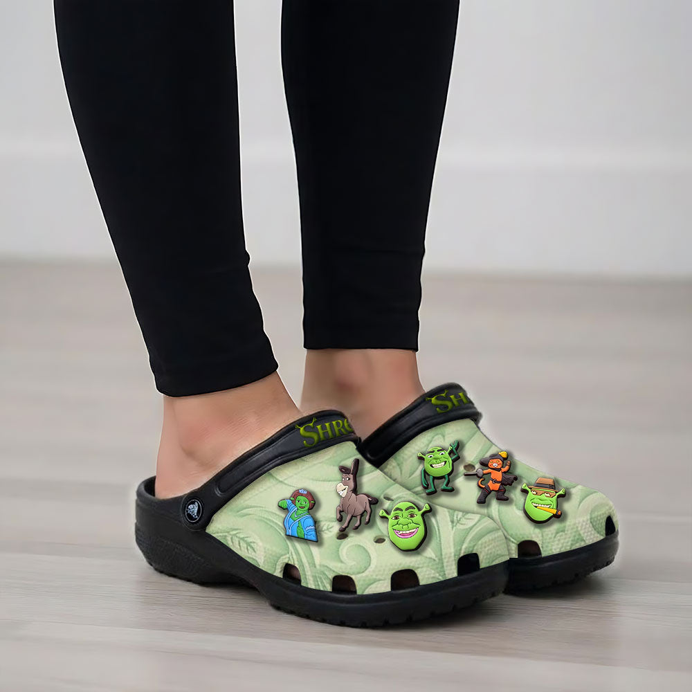 Shrek 25th Anniversary Custom Clogs – NGHIAVT9508