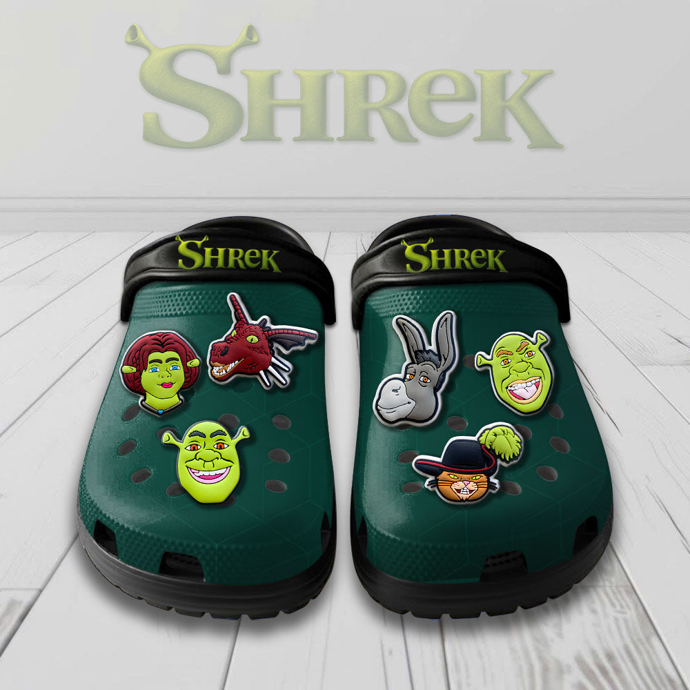 Shrek 25th Anniversary Custom Clogs – NGHIAVT9510