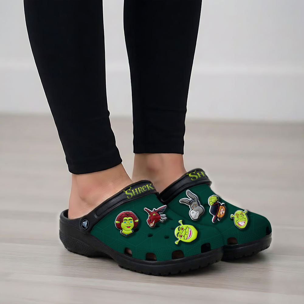 Shrek 25th Anniversary Custom Clogs – NGHIAVT9510