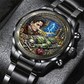 Frankenstein 95th Anniversary Black Stainless Steel Watch – NGHIAVT9525