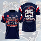 New England Patriots AFC Champions 2026 3D Apparel – NGHIAVT9542