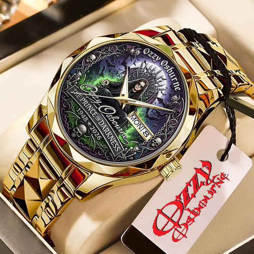 Ozzy Osbourne Alloy Luxury Quartz Watch – NGHIAVT9564
