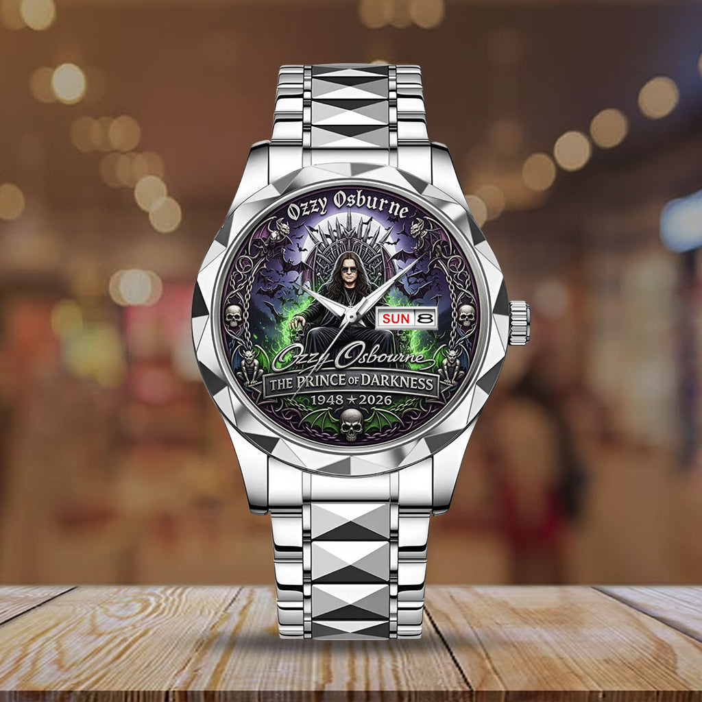 Ozzy Osbourne Alloy Luxury Quartz Watch – NGHIAVT9564