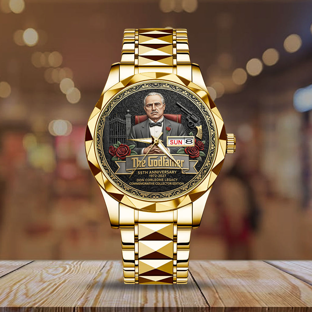 The Godfather Alloy Luxury Quartz Watch – NGHIAVT9628