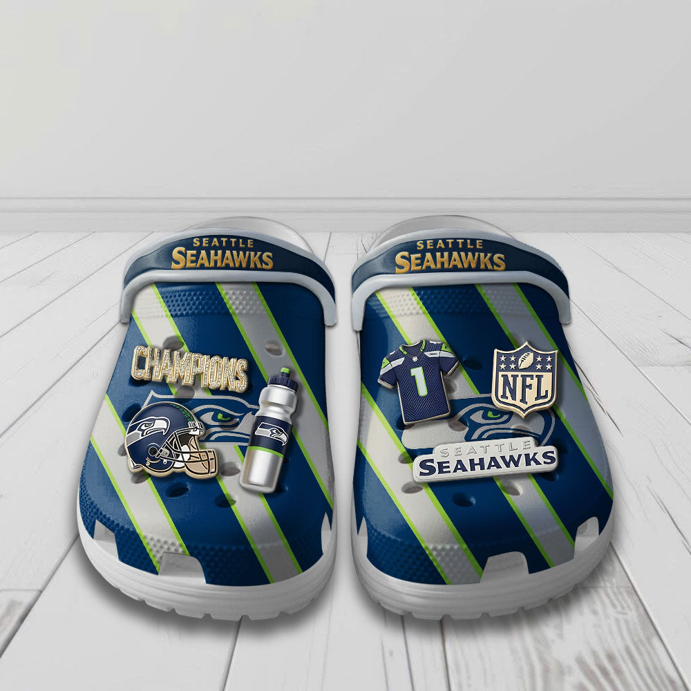 Seattle Seahawks Custom Clogs – NGHIAVT9646