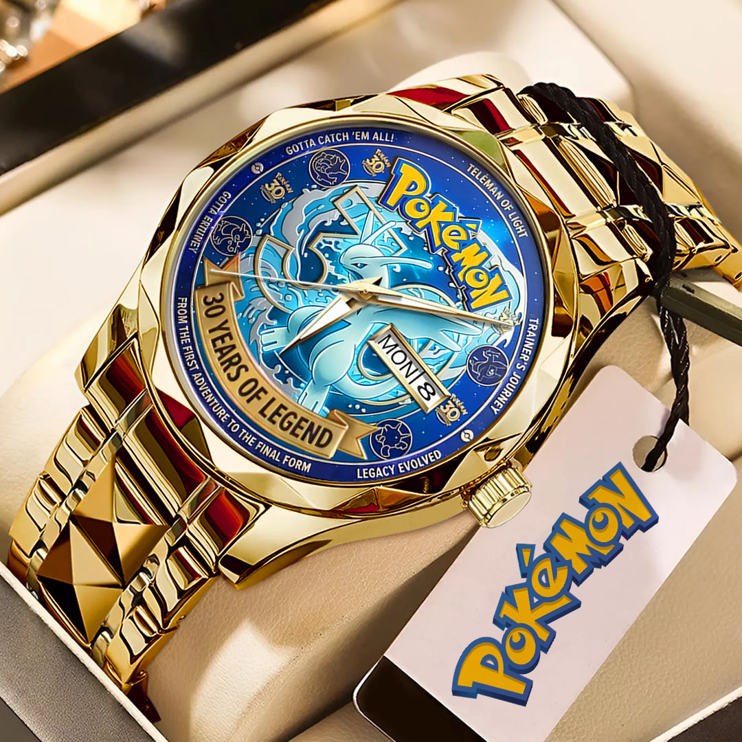 Pokemon 1996-2026 Alloy Luxury Quartz Watch – NGHIAVT9650