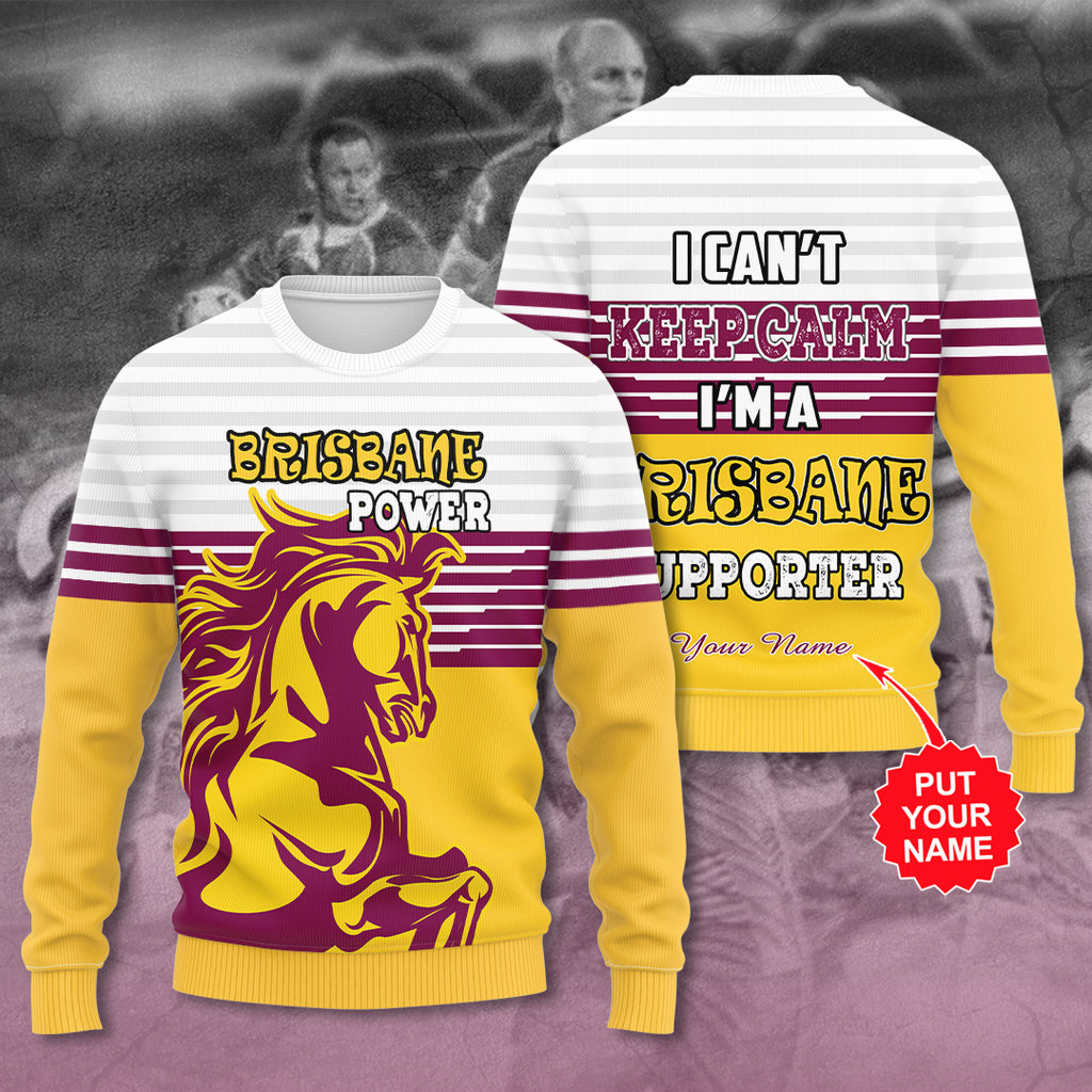 Personalized Brisbane Broncos 3D Apparel – VANDH 430