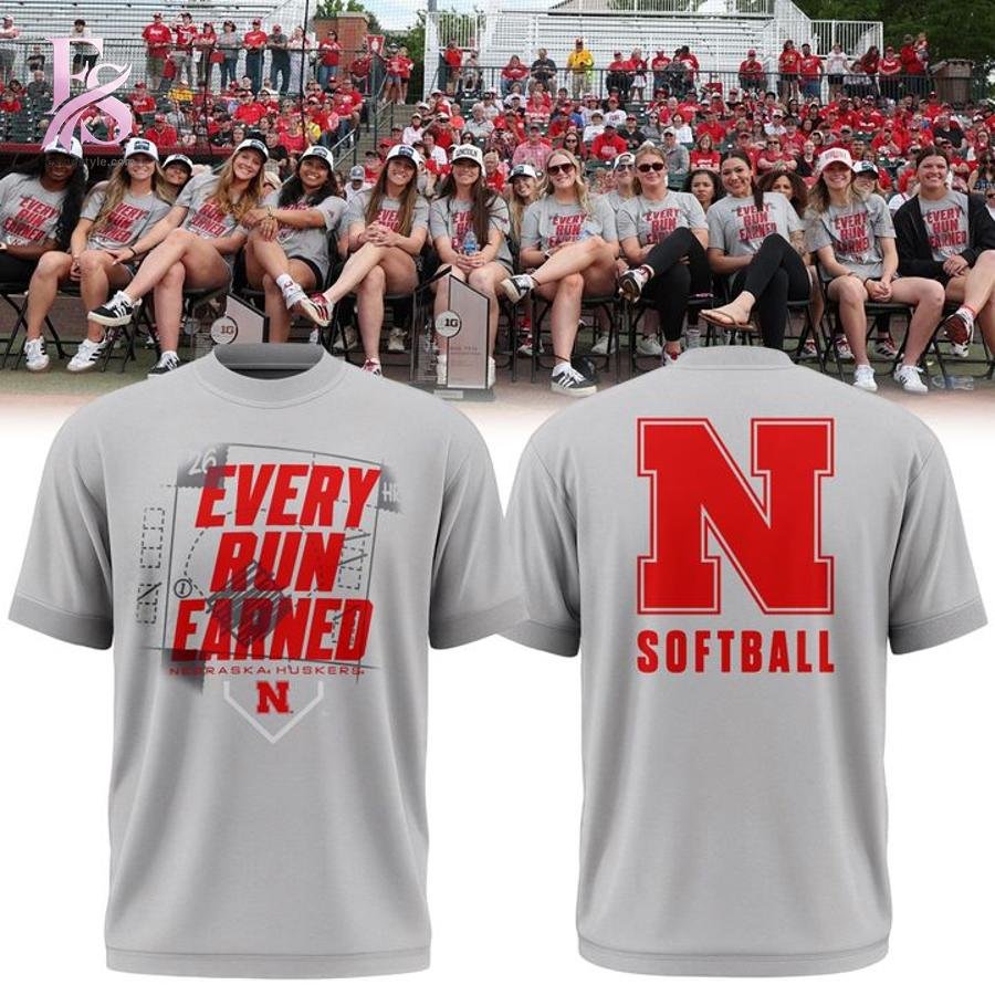 Nebraska Huskers Every Run Earned Shirt