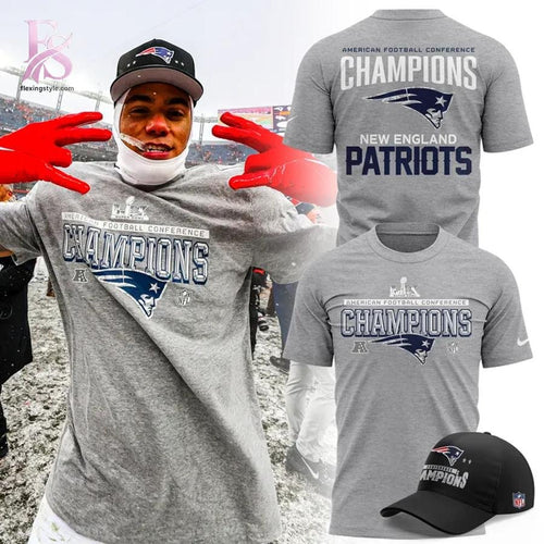 New England Patriots 2025-2026 AFC Championship T-Shirt