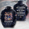 New England Patriots 2025 AFC Champions 3D Apparel – MAITM14721