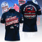 New England Patriots 2025 AFC Champions 3D Apparel – TANTN20620
