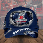 New England Patriots 2025 AFC Champions Classic Cap – TMTHU3453