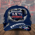 New England Patriots 2025 AFC Champions Classic Cap – TMTHU3456