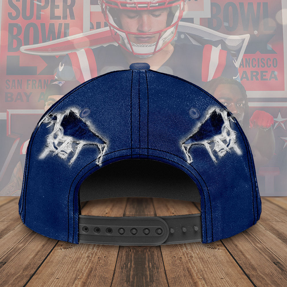 New England Patriots 2025 AFC Champions Classic Cap – TMTHU3456