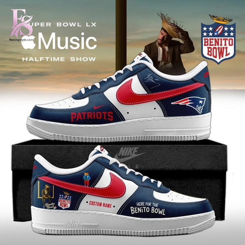 New England Patriots Bad Bunny 2026 Super Bowl LX Nike Air Force 1