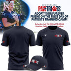 New England Pawtriots Navy T-Shirt 2026