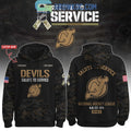 New Jersey Devils Salute To Service Veterans Day Hoodie Shirt