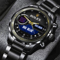 New York Giants x Rolex Black Stainless Steel Watch – MAITM13218