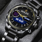 New York Giants x Rolex Black Stainless Steel Watch – MAITM13218
