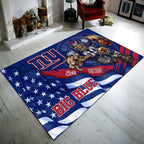 New York Giants Rectangular Rug – HOATT13173