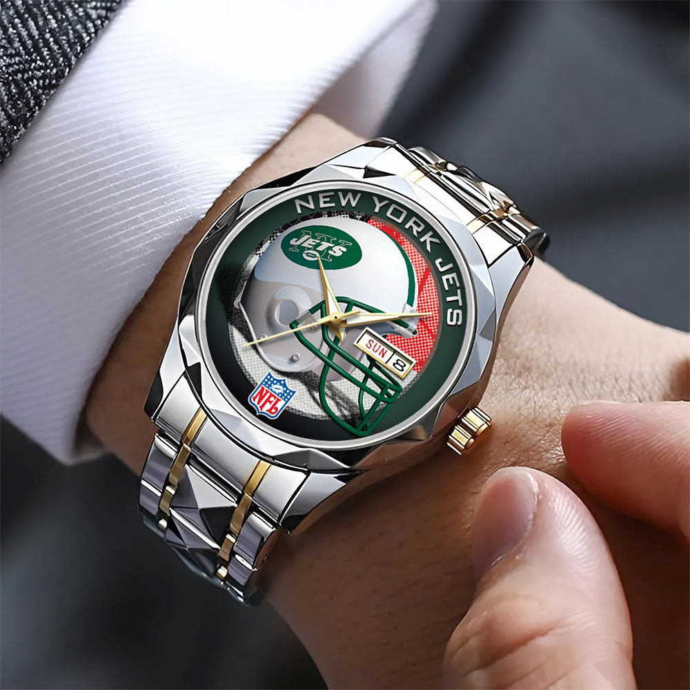 New York Jets Alloy Luxury Quartz Watch – TANTN16337