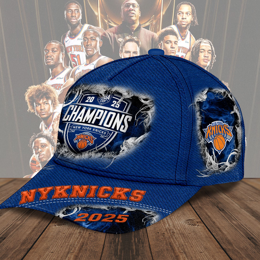 New York Knicks 2025 NBA Cup Champions Classic Cap – TMTHU2712
