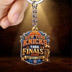 New York Knicks 2026 NBA Finals Champions Custom Shape 2-sided Keychain – HOATT19897