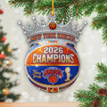 New York Knicks 2026 NBA Finals Champions Custom Shape 2-side Printed Acrylic Ornament – HOATT20938