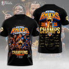 New York Knicks 2026 NBA Finals Champions 3D Apparel – TMTHU6961