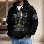 New York Knicks 2026 NBA Finals Champions 3D Unisex Waffle Hoodie – HOATT19243