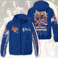 New York Knicks 2026 NBA Finals Champions 3D Windbreaker Jacket – HOATT19173