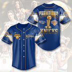 New York Knicks 2026 NBA Finals Champions Baseball Jersey – HOATT19424