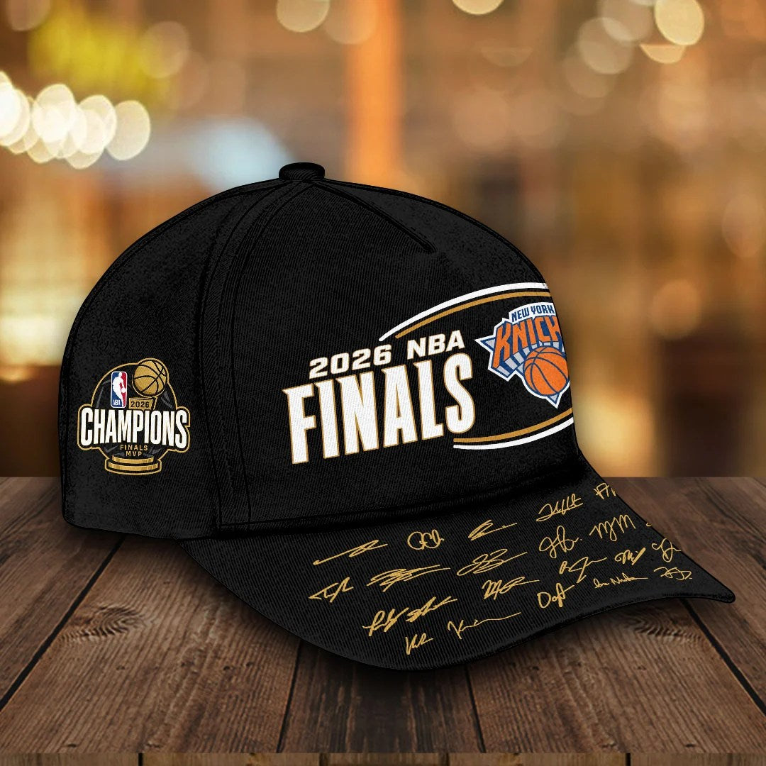 New York Knicks 2026 NBA Finals Champions Classic Cap – TMTHU8799
