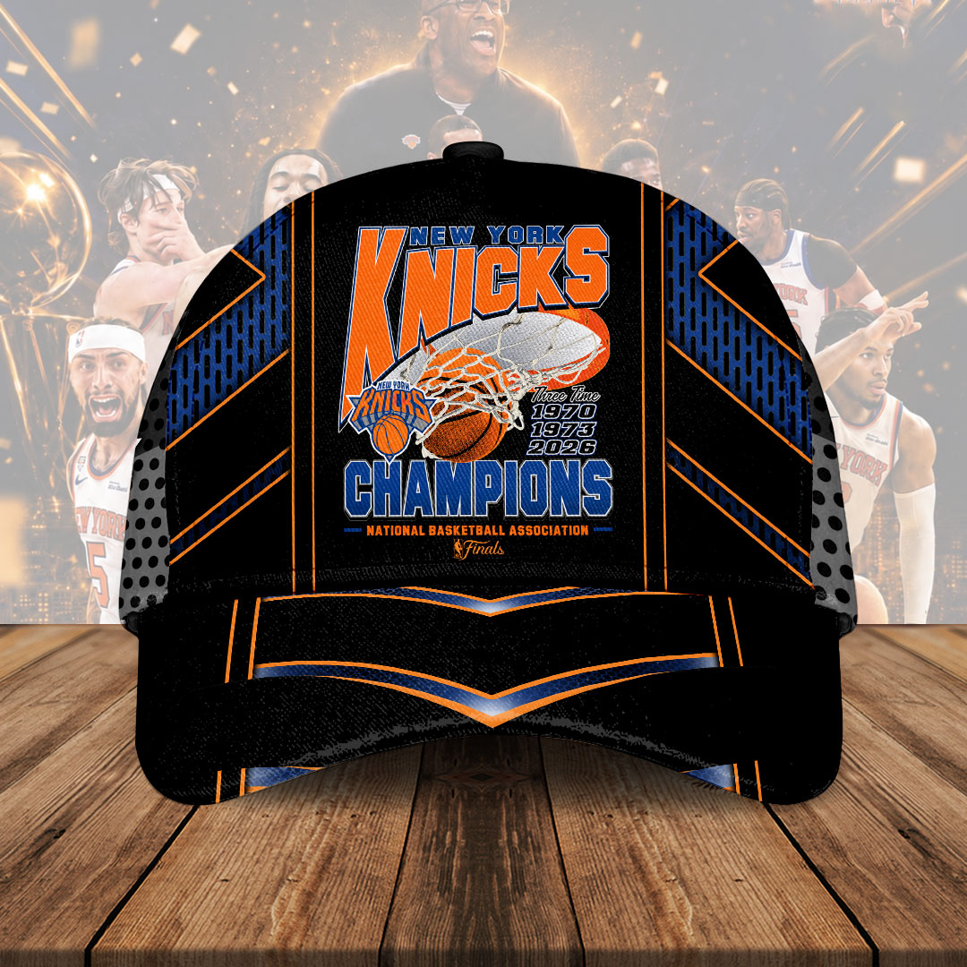 New York Knicks 2026 NBA Finals Champions Classic Cap – HOATT18747
