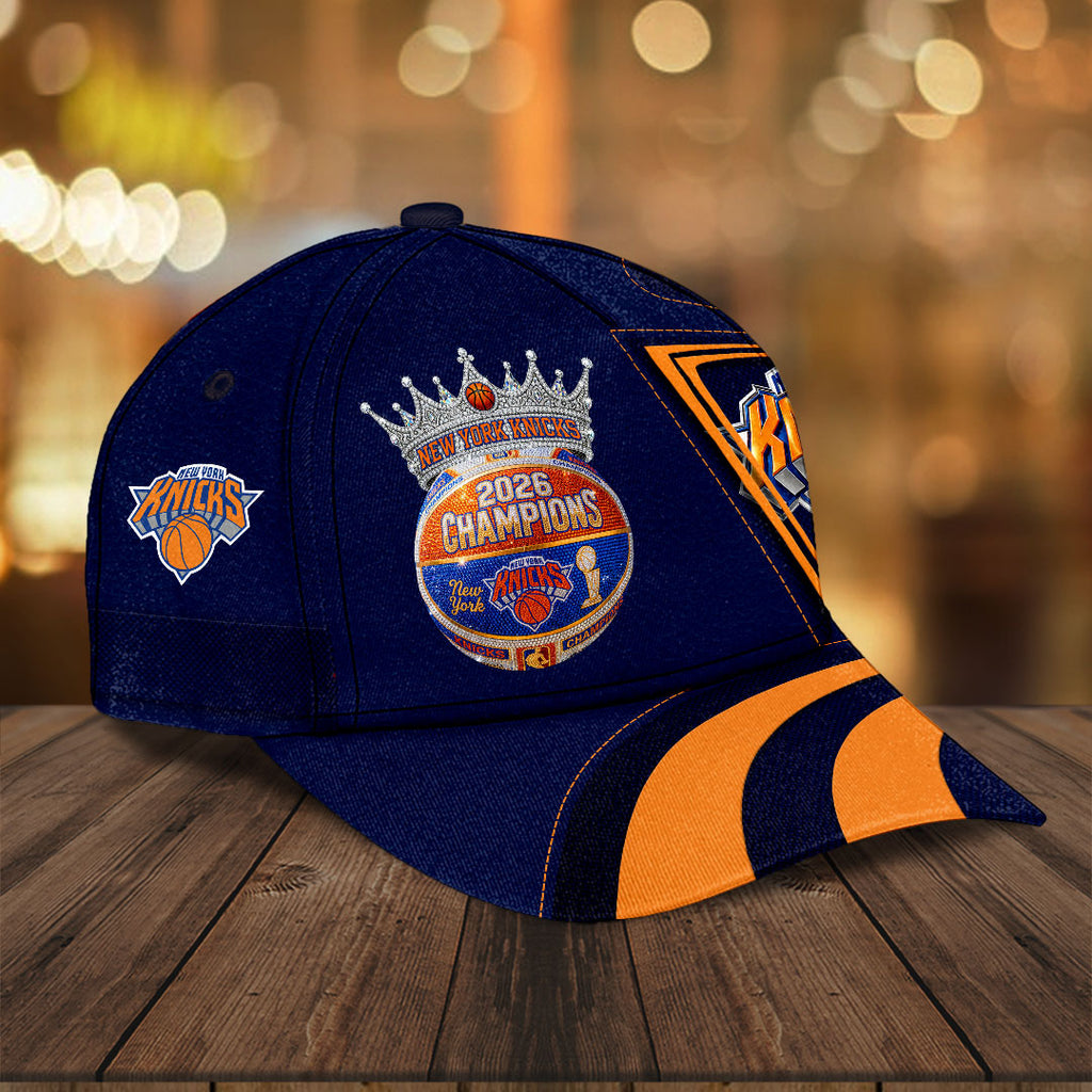 New York Knicks 2026 NBA Finals Champions Classic Cap – HOATT18894