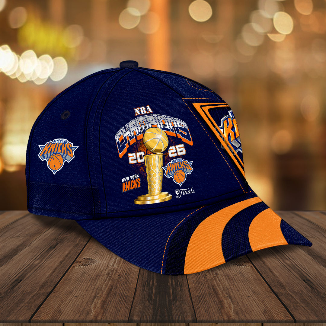 New York Knicks 2026 NBA Finals Champions Classic Cap – HOATT18914