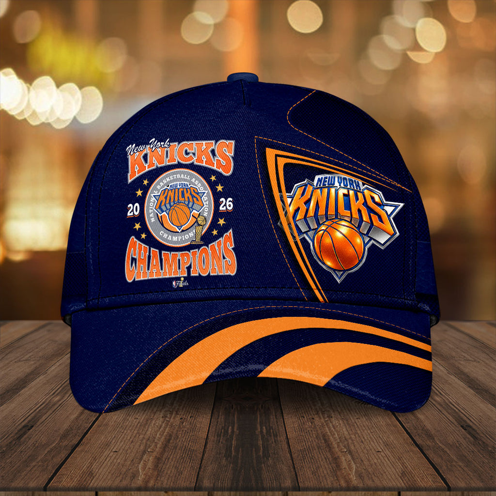 New York Knicks 2026 NBA Finals Champions Classic Cap – HOATT19168