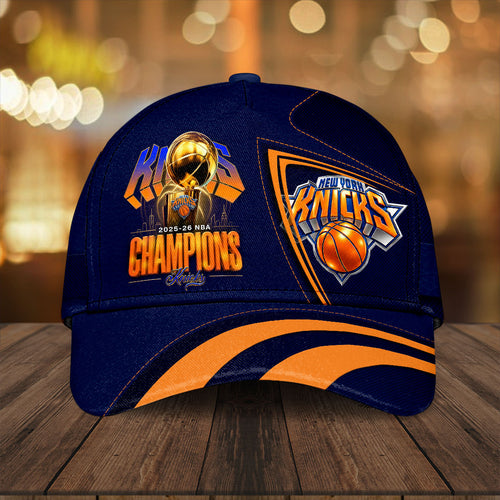 New York Knicks 2026 NBA Finals Champions Classic Cap – HOATT19170